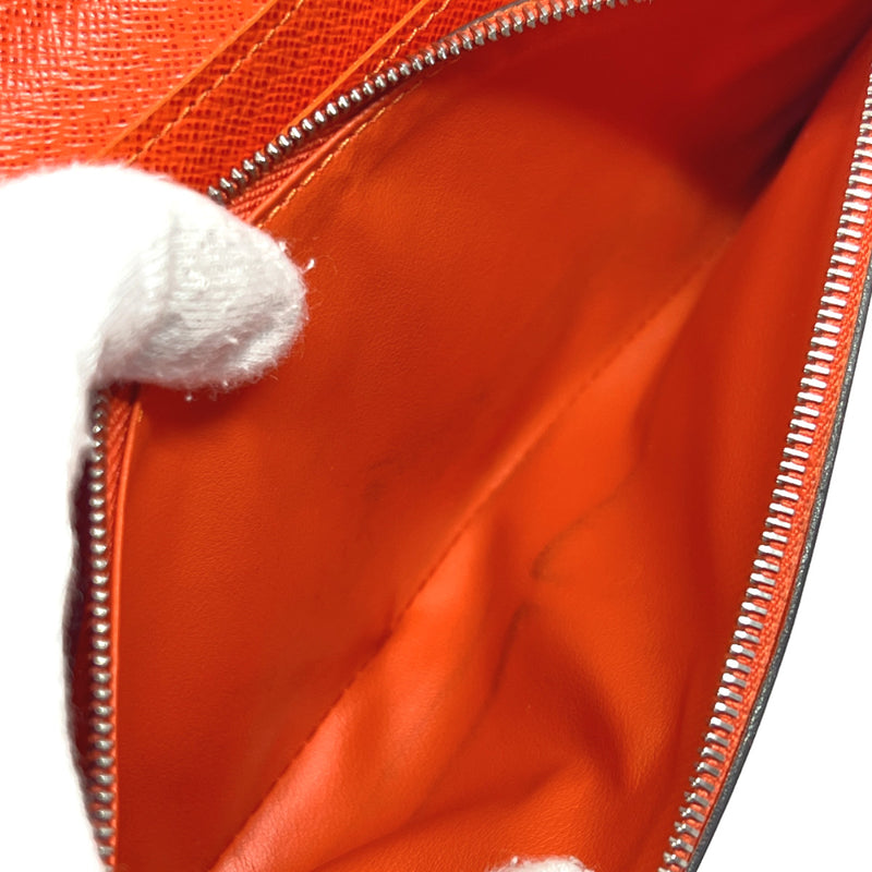 LOUIS VUITTON purse M60852 Portefeiulle Emily Epi Leather Orange Orange Women Used