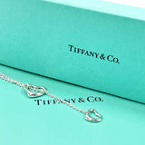 TIFFANY&Co. Necklace Open heart lariat Silver925 Silver Women Used
