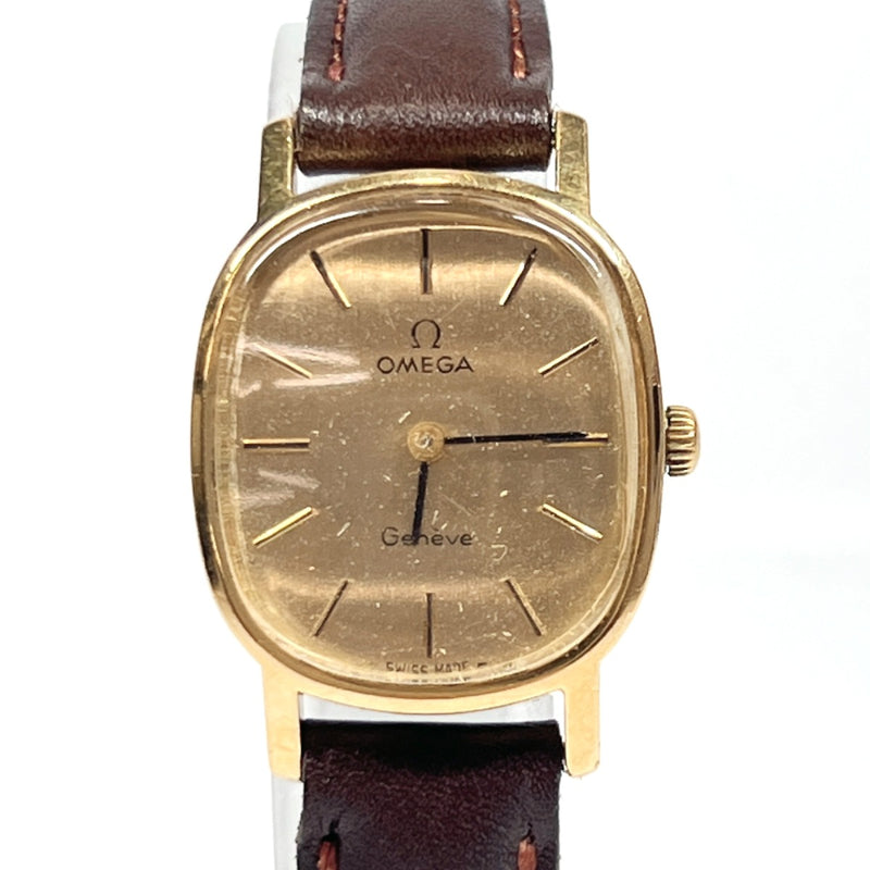 OMEGA Watches Cal:625 Stainless Steel/leather gold gold Women Used
