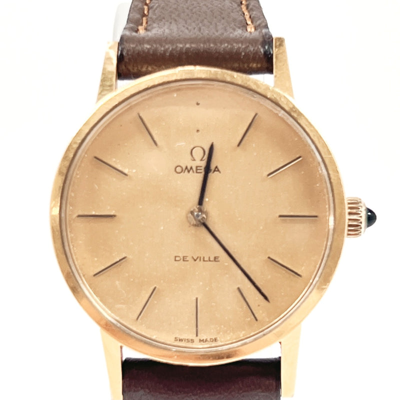 OMEGA Watches Cal.625 De Ville Stainless Steel/leather gold gold ...