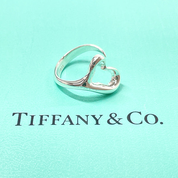 TIFFANY&Co. Ring Open heart Elsa Peretti Silver925 #13(JP Size) Silver Women Used