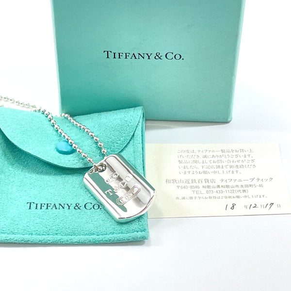 TIFFANY&Co. Necklace 1837 Silver925 Silver Women Used