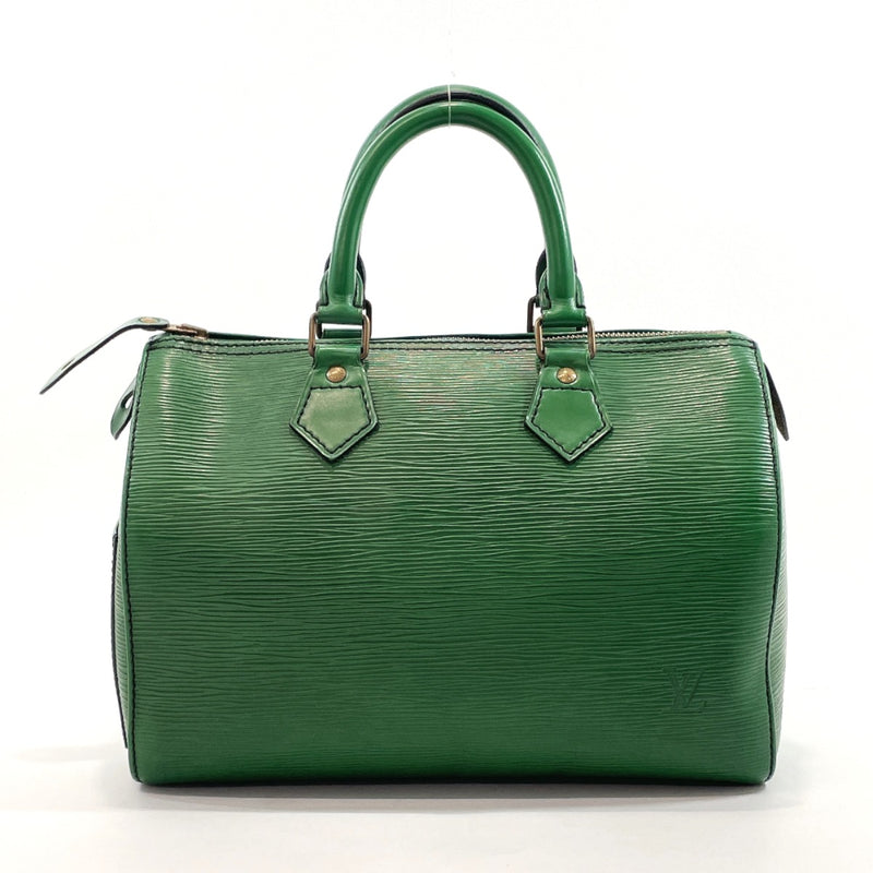 LOUIS VUITTON Handbag M43014 Speedy 25 Epi Leather green green Women Used