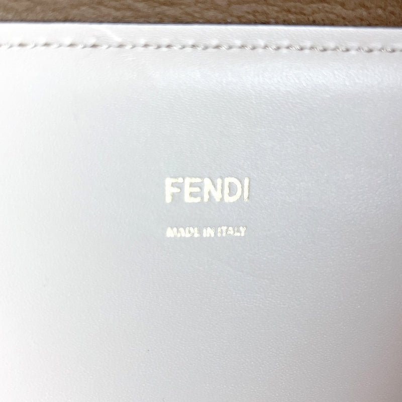 FENDI Handbag 8BH386 2way Sunshine Medium leather beige beige Women Used