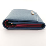 FENDI wallet 8M0339 leather blue blue Women Used