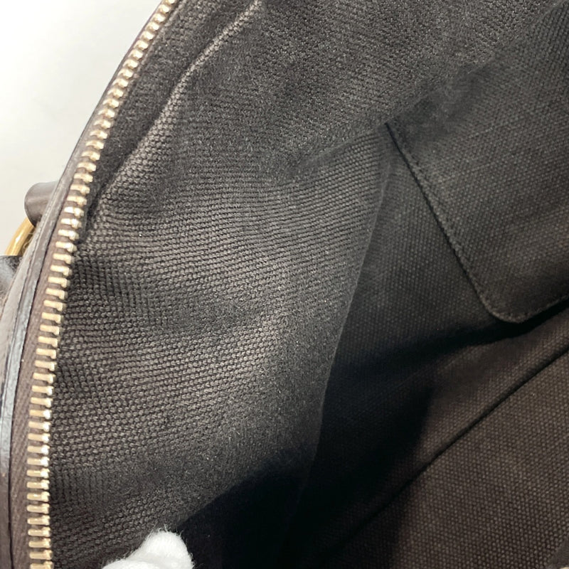 CHANEL Chanel Deauville PM Gray Chain Shoulder Tote Bag Coco Mark Serial  Sticker