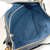 LOUIS VUITTON Handbag M93410 Le Muse PM 2way Monogram unplant Navy Navy Women Used