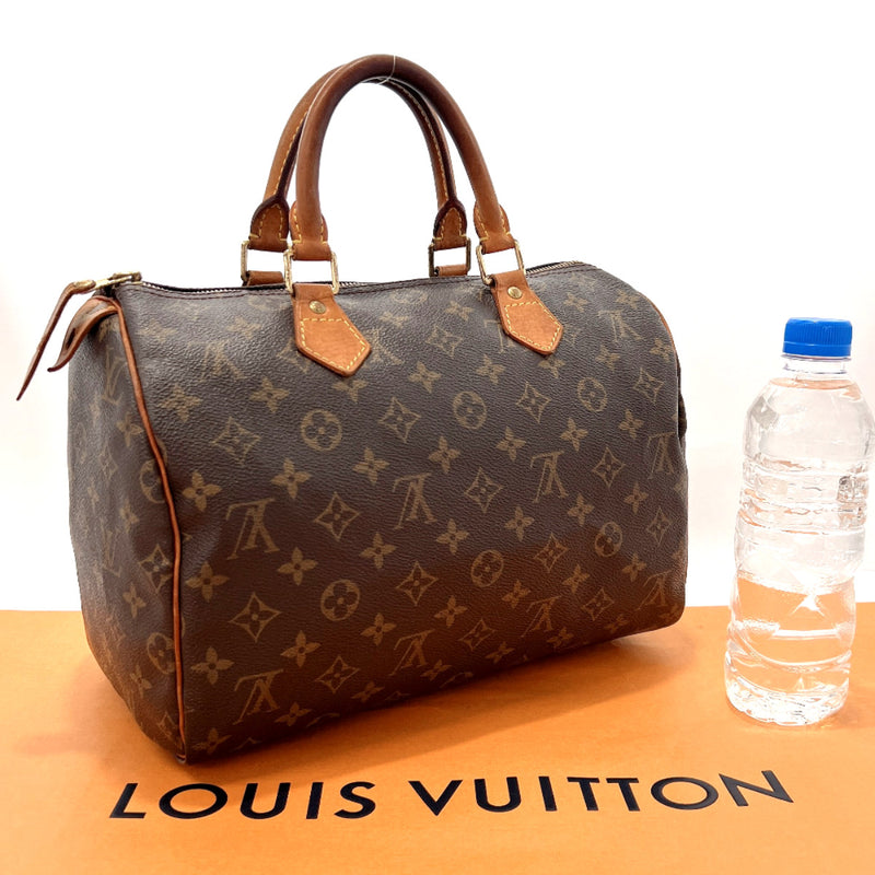 LOUIS VUITTON Used Handbag Monogram Speedy 30 Satchel