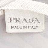 PRADA Handbag 1BG166 Plastics back Plastics/canvas white white Women Used