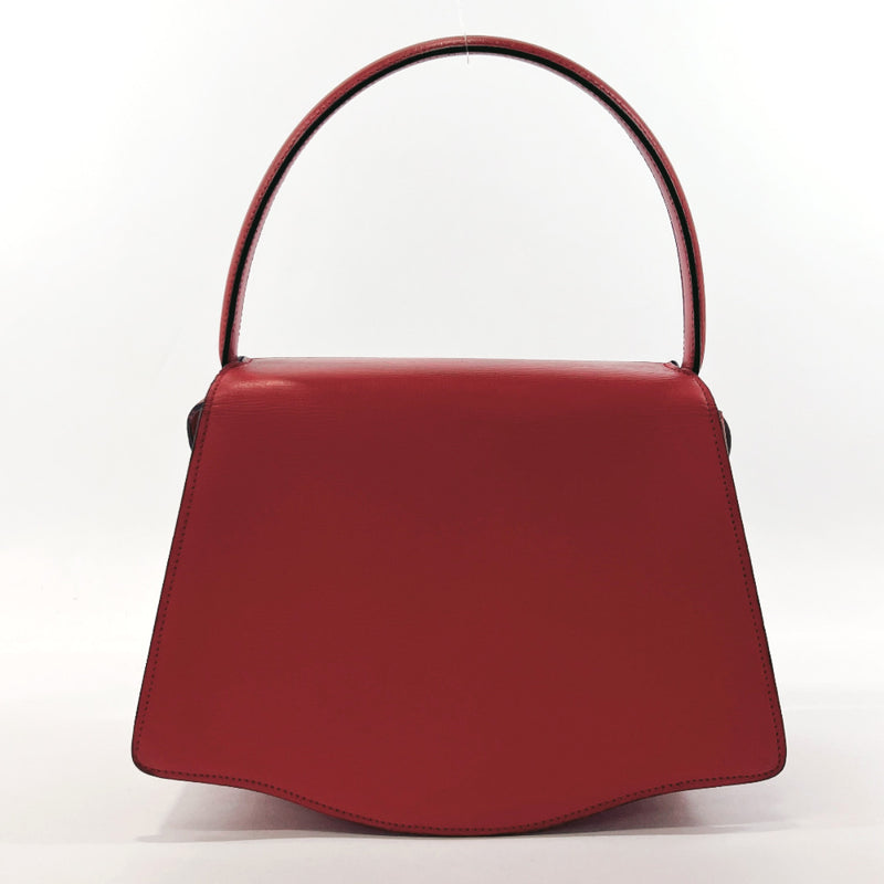 Dunhill Shoulder Bag 2way leather Red Women Used