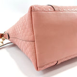 GUCCI Shoulder Bag 449657 2way Sima leather pink Women Used