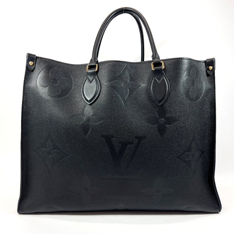 LV on the go tote (black)