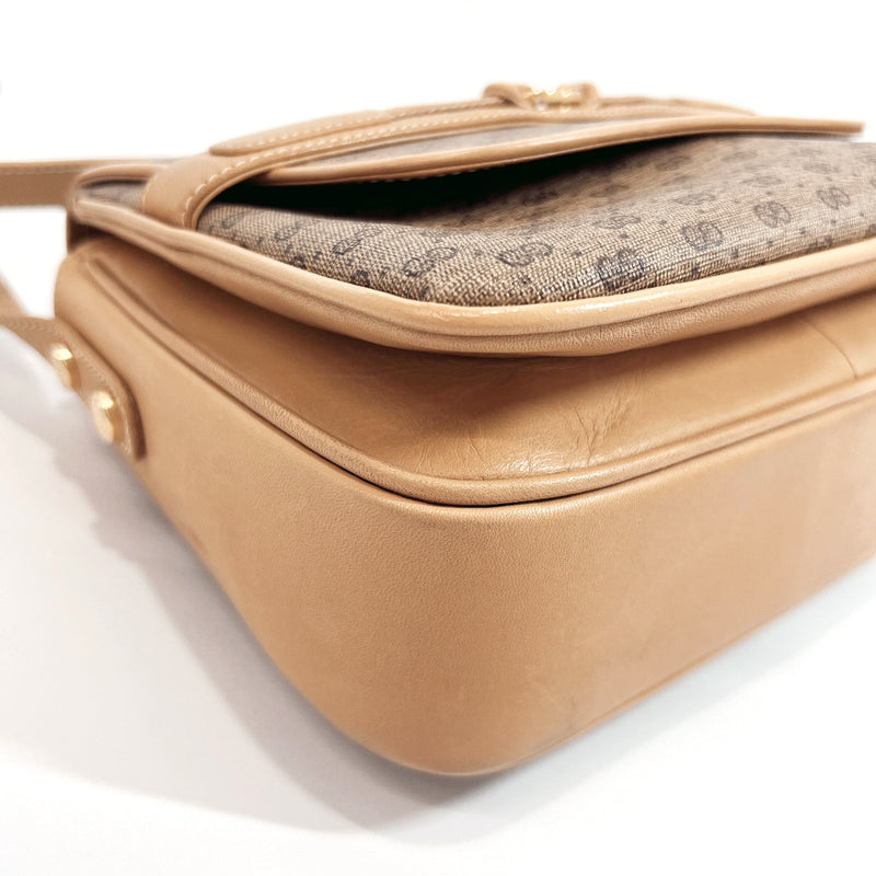 GUCCI Shoulder Bag 48・001・4825 vintage GG Supreme Canvas beige Women U –