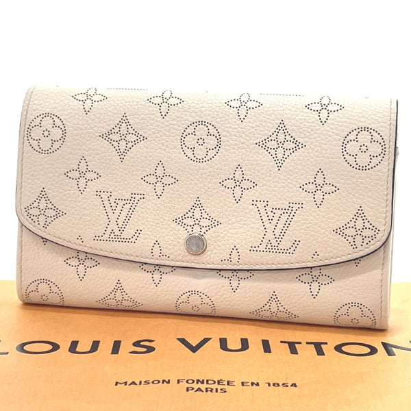 LOUIS VUITTON purse M60177 Portefeiulle Iris Monogram Mahina white Women Used