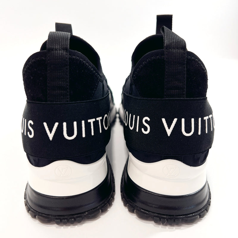 Louis Vuitton Damier Azur Pattern Leather Sneakers - Black Sneakers, Shoes  - LOU822887