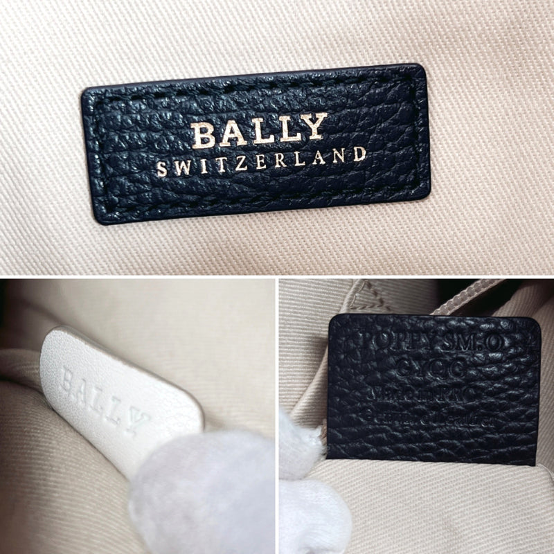 BALLY Handbag 2way leather Black Women Used