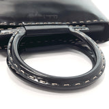 Salvatore Ferragamo Handbag DV-21 2786 Patent leather Black Women Used