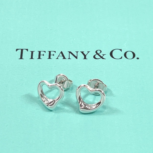 TIFFANY&Co. earring El Saperetti Open heart Silver925 Silver Women Used