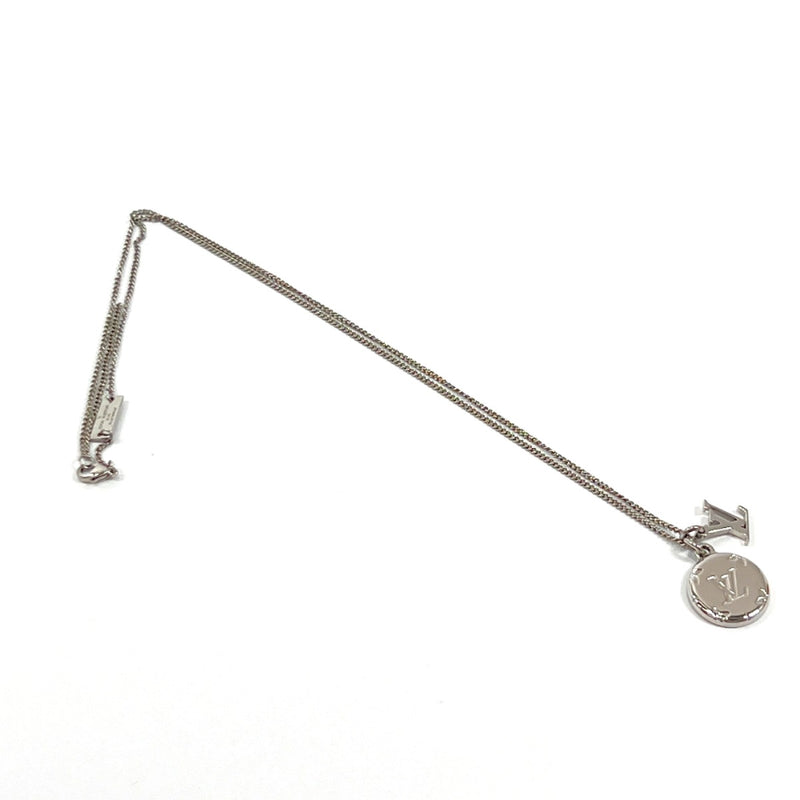 Louis Vuitton Monogram Charms Pendant Necklace M62485 Silvery Metallic  Metal ref.361475 - Joli Closet
