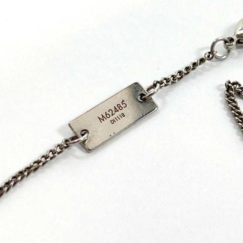 LOUIS VUITTON Necklace M62485 metal Silver Women Used