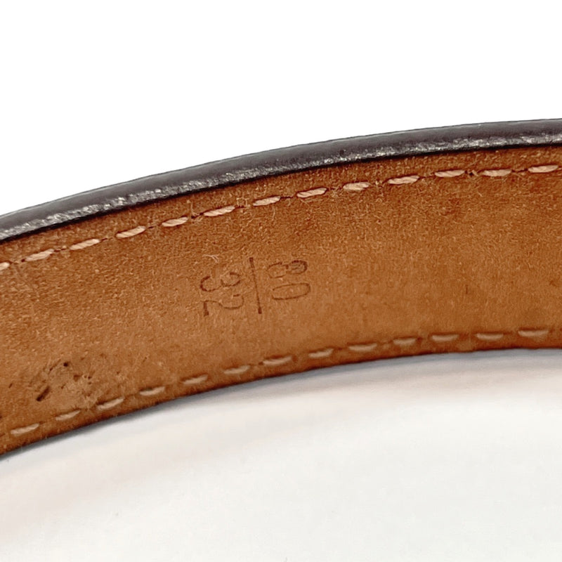 LOUIS VUITTON belt M6961W Monogram canvas Brown unisex Used