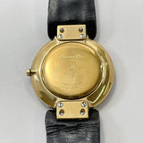 Dior Watches 47.153-2 Bagira vintage metal/leather gold gold Women Used