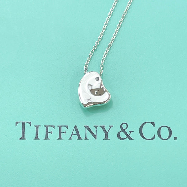 TIFFANY&Co. Necklace Elsa Peretti Bean Heart Silver925 Silver Women Used