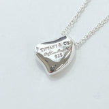 TIFFANY&Co. Necklace Elsa Peretti Bean Heart Silver925 Silver Women Used