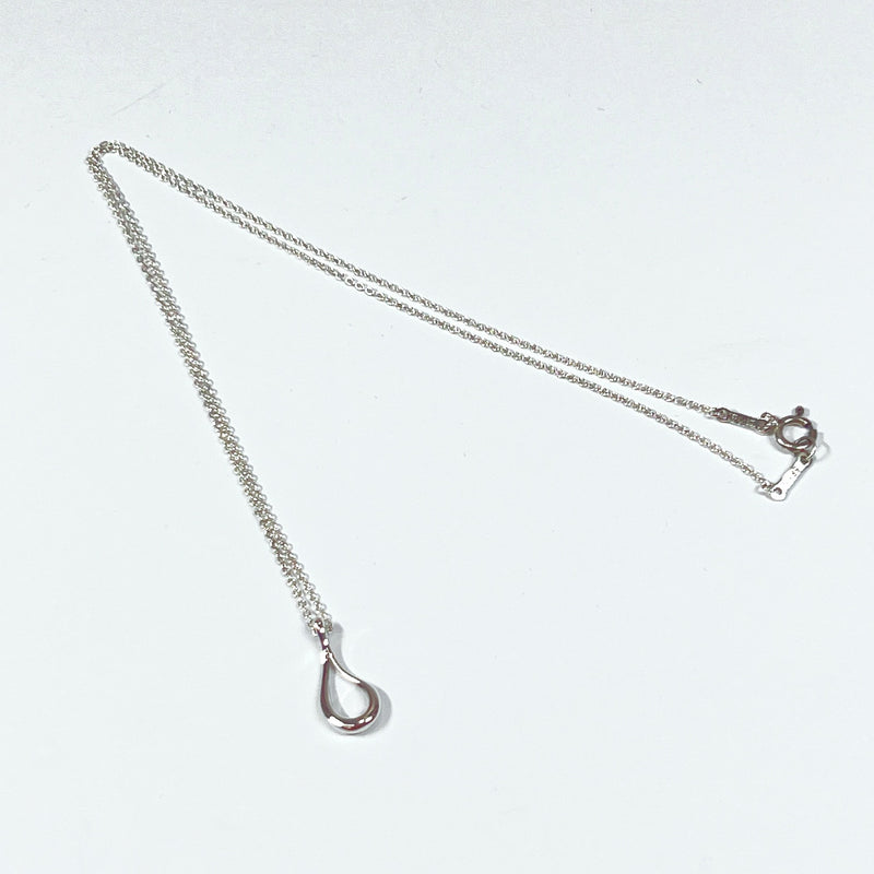 TIFFANY&Co. Necklace Open teardrop Silver925 Silver Women Used