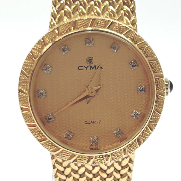 CYMA Watches Stainless Steel/Stainless Steel gold Women Used