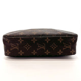LOUIS VUITTON Pouch M47524 Truth Cracking T 23 Monogram canvas Brown unisex Used