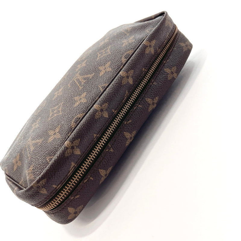 LOUIS VUITTON Pouch M47524 Truth Cracking T 23 Monogram canvas Brown unisex Used