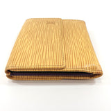 LOUIS VUITTON Tri-fold wallet M63489 Portonet Bie Cartes Crédit Epi Leather yellow yellow Women Used