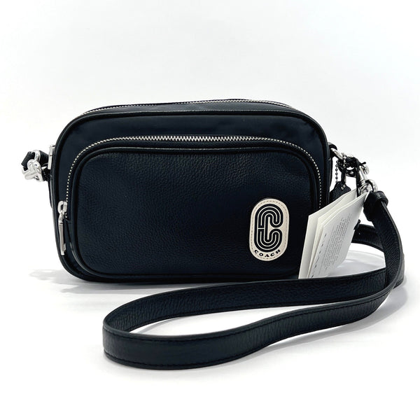 COACH Shoulder Bag C5050 leather/Nylon Black unisex New