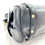 Miu Miu Handbag 2way leather Black Women Used