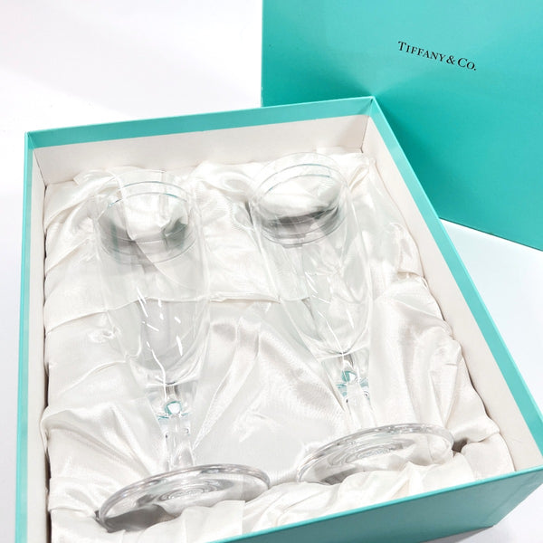 TIFFANY&Co. glass Pair glass Glass white white unisex Used