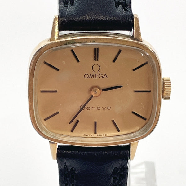OMEGA Watches Cal:625 De Ville Stainless Steel/leather gold gold Women Used
