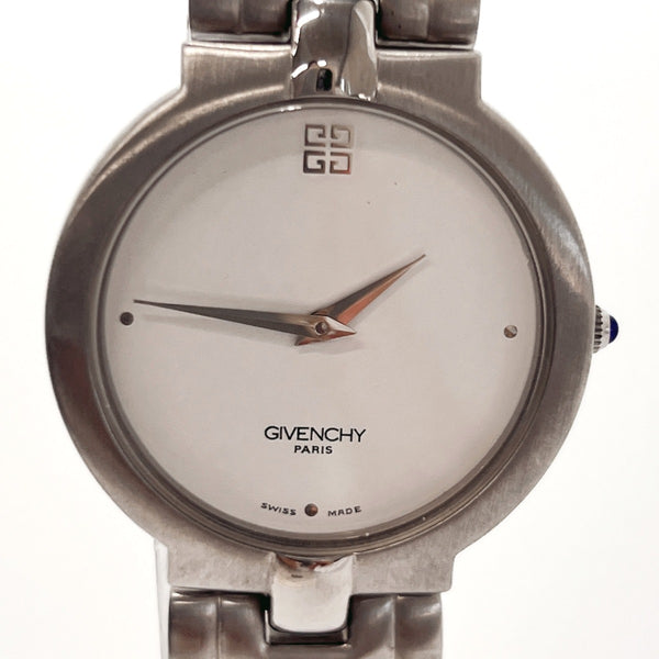 Givenchy Watches Stainless Steel/Stainless Steel Silver Silver Women Used