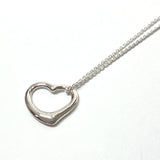 TIFFANY&Co. Necklace Open heart El Saperetti Silver925 Silver Women Used