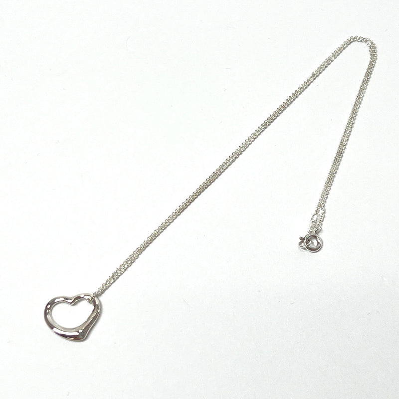 TIFFANY&Co. Necklace Open heart El Saperetti Silver925 Silver Women Used