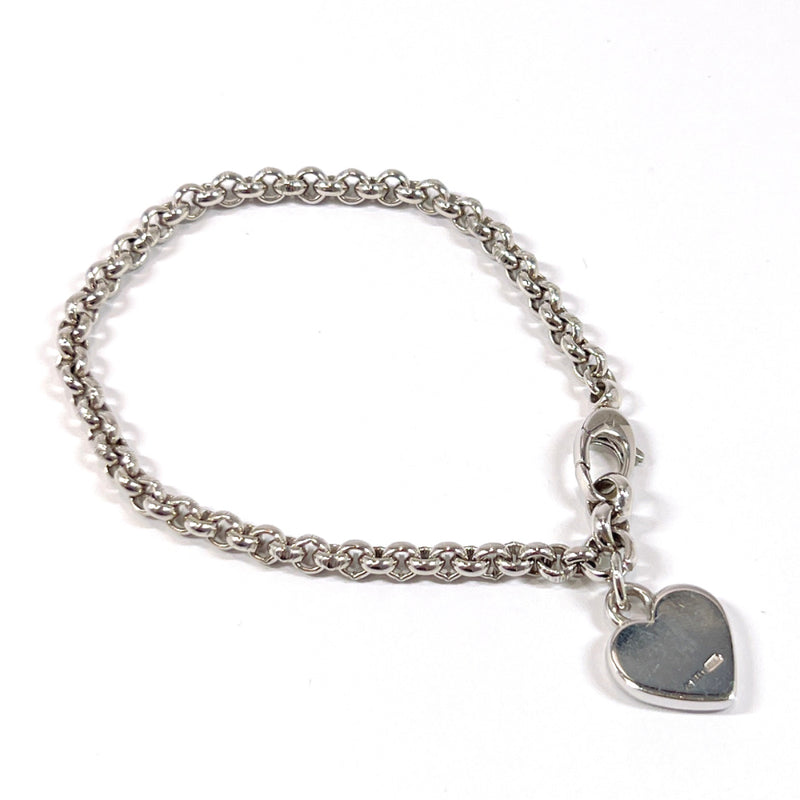 GUCCI bracelet heart Silver925 Silver Women Used