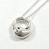 TIFFANY&Co. Necklace Eternal circle Elsa Peretti Silver925 Silver Women Used
