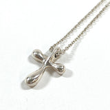 TIFFANY&Co. Necklace Cross mini Elsa Peretti Silver925 Silver Women Used