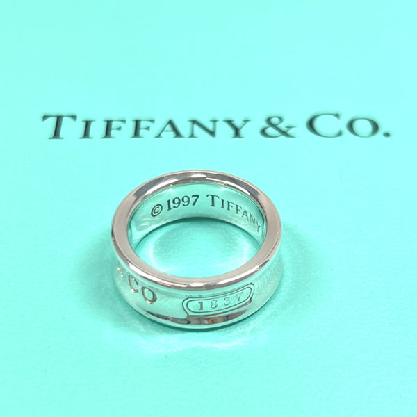 TIFFANY&Co. Ring 1837 Silver925 #7(JP Size) Silver Women Used