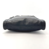 TUMI Shoulder Bag ALPHA 3 Pocket bag small leather Black mens Used