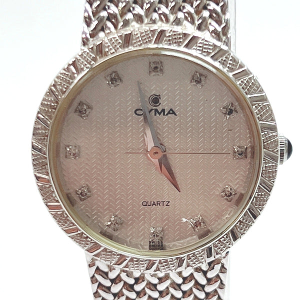 CYMA Watches Stainless Steel/Stainless Steel Silver Women Used