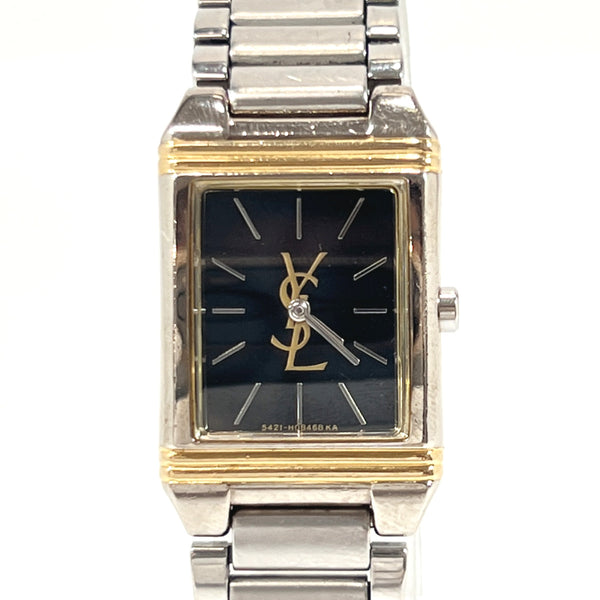YVES SAINT LAURENT Watches 5421-H04732Y Stainless Steel/Stainless Steel Silver Silver Women Used