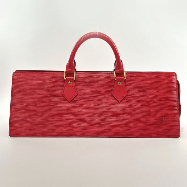 LOUIS VUITTON Handbag M52097 Sac Triangle Epi Leather Red Women Used