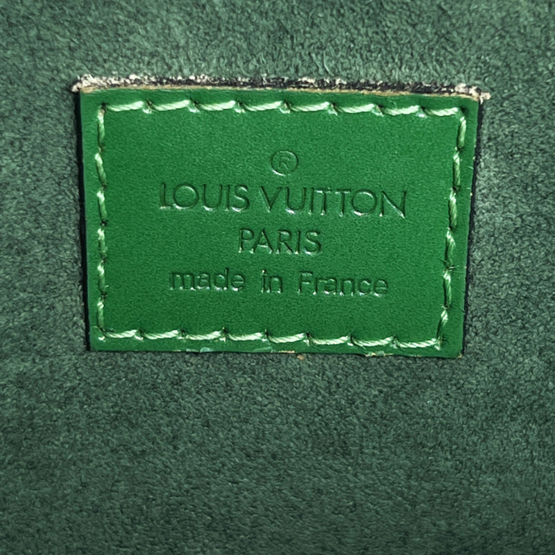 LOUIS VUITTON Handbag M52044 Sablon Epi Leather green Women Used