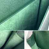 LOUIS VUITTON Business bag M30074 Servit Clado Taiga green green mens Used